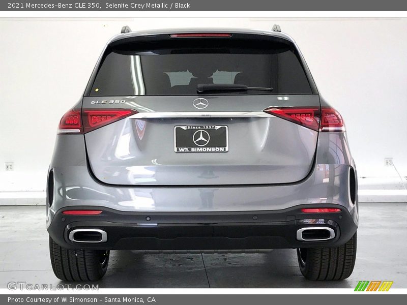 Selenite Grey Metallic / Black 2021 Mercedes-Benz GLE 350