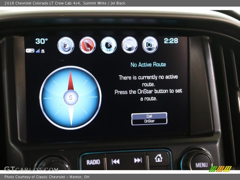 Summit White / Jet Black 2018 Chevrolet Colorado LT Crew Cab 4x4