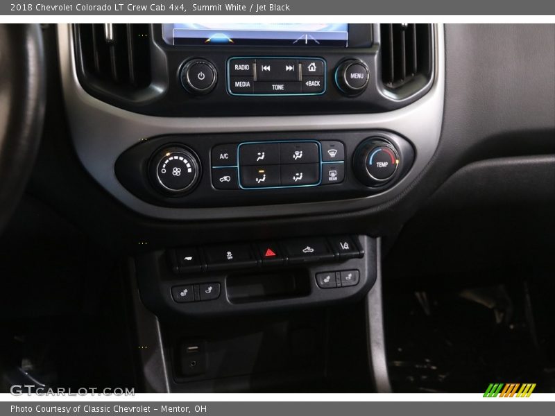 Summit White / Jet Black 2018 Chevrolet Colorado LT Crew Cab 4x4