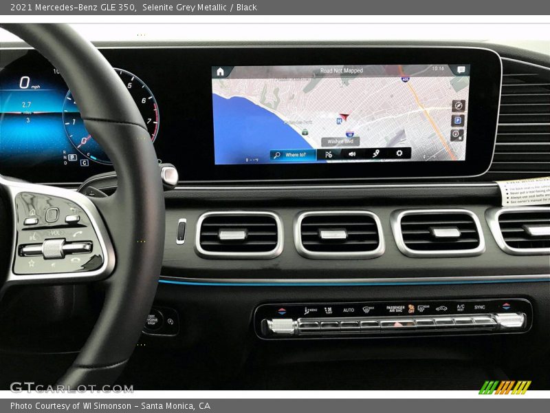Selenite Grey Metallic / Black 2021 Mercedes-Benz GLE 350