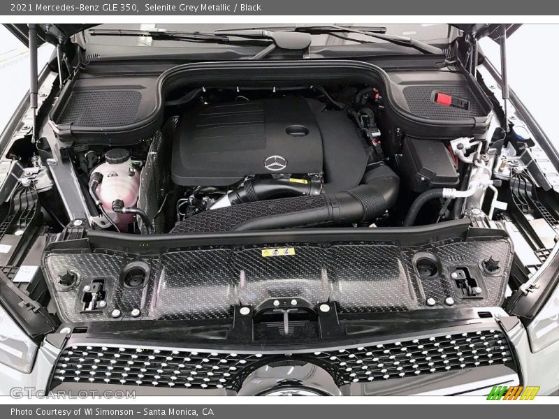 Selenite Grey Metallic / Black 2021 Mercedes-Benz GLE 350