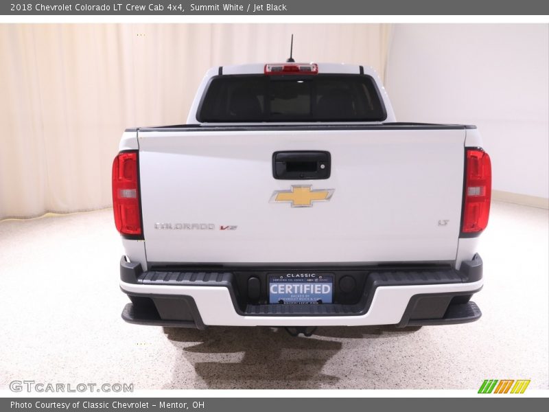 Summit White / Jet Black 2018 Chevrolet Colorado LT Crew Cab 4x4