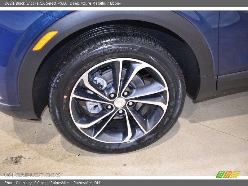Deep Azure Metallic / Ebony 2021 Buick Encore GX Select AWD
