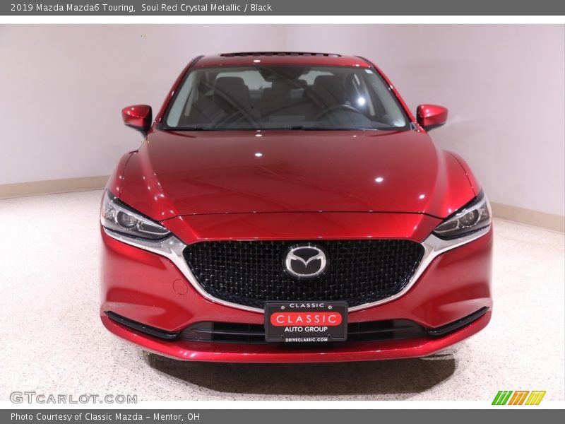 Soul Red Crystal Metallic / Black 2019 Mazda Mazda6 Touring