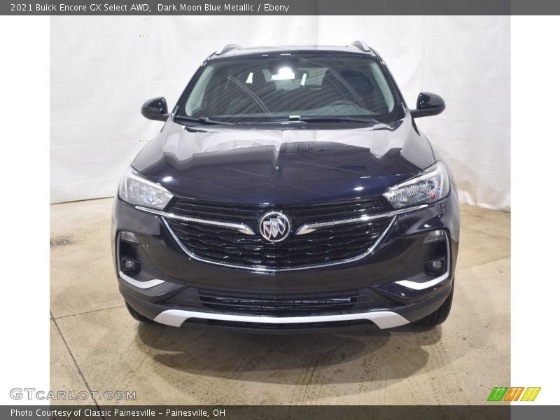 Dark Moon Blue Metallic / Ebony 2021 Buick Encore GX Select AWD
