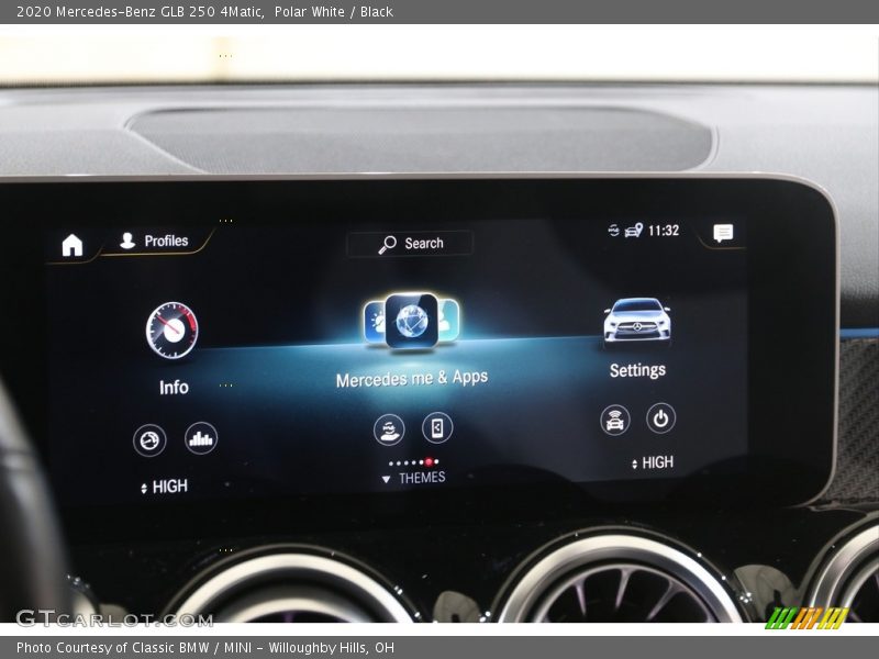 Polar White / Black 2020 Mercedes-Benz GLB 250 4Matic