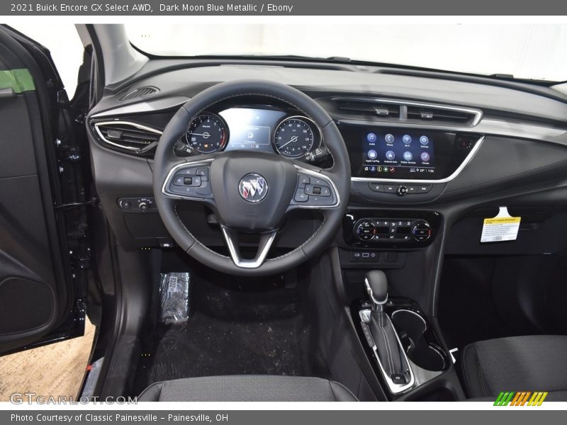 Dark Moon Blue Metallic / Ebony 2021 Buick Encore GX Select AWD