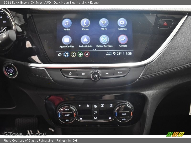 Dark Moon Blue Metallic / Ebony 2021 Buick Encore GX Select AWD