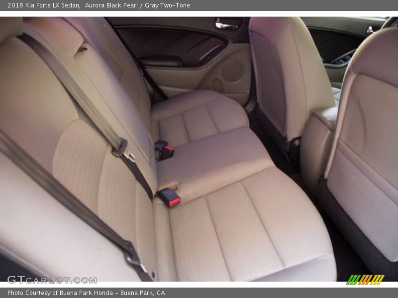 Aurora Black Pearl / Gray Two-Tone 2016 Kia Forte LX Sedan