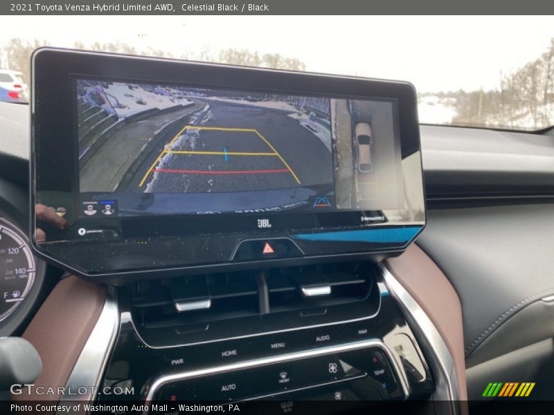 Celestial Black / Black 2021 Toyota Venza Hybrid Limited AWD
