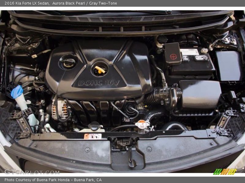  2016 Forte LX Sedan Engine - 1.8 Liter DOHC 16-Valve CVVT 4 Cylinder