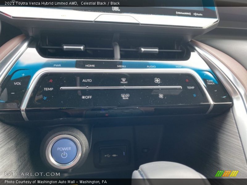 Celestial Black / Black 2021 Toyota Venza Hybrid Limited AWD