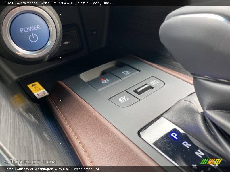 Celestial Black / Black 2021 Toyota Venza Hybrid Limited AWD