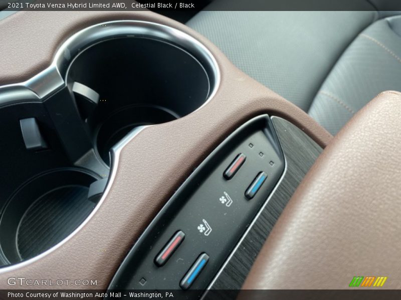 Celestial Black / Black 2021 Toyota Venza Hybrid Limited AWD