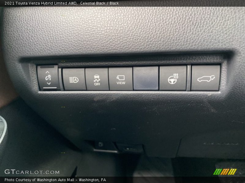 Celestial Black / Black 2021 Toyota Venza Hybrid Limited AWD
