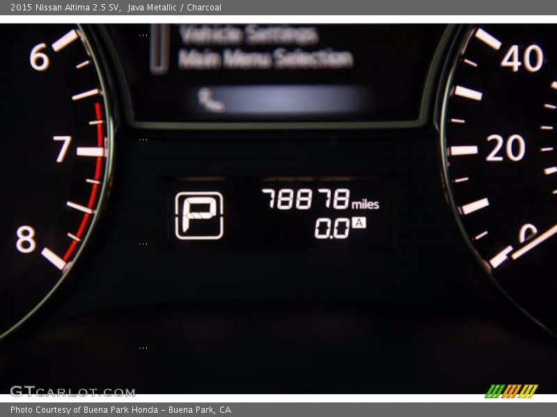 Java Metallic / Charcoal 2015 Nissan Altima 2.5 SV