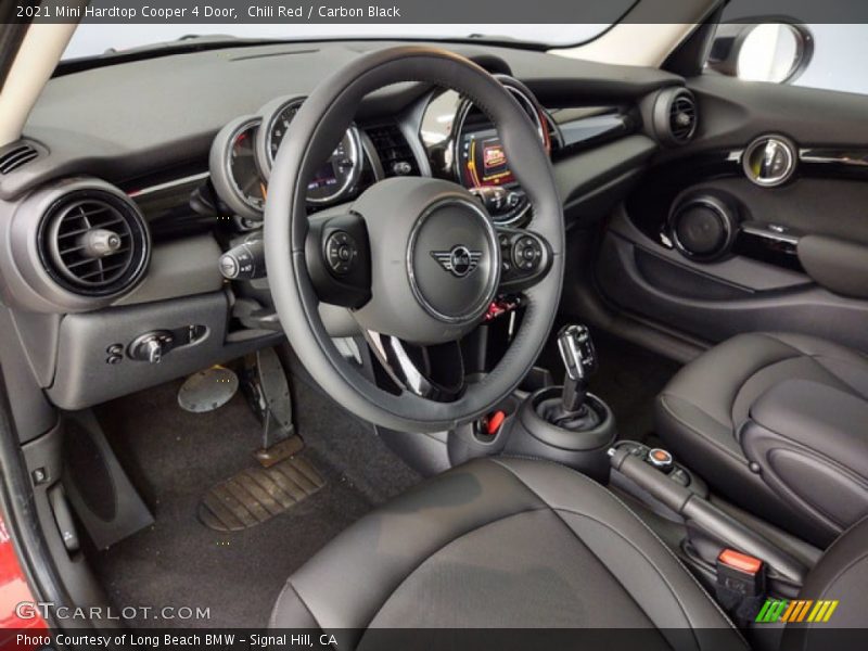 2021 Hardtop Cooper 4 Door Carbon Black Interior