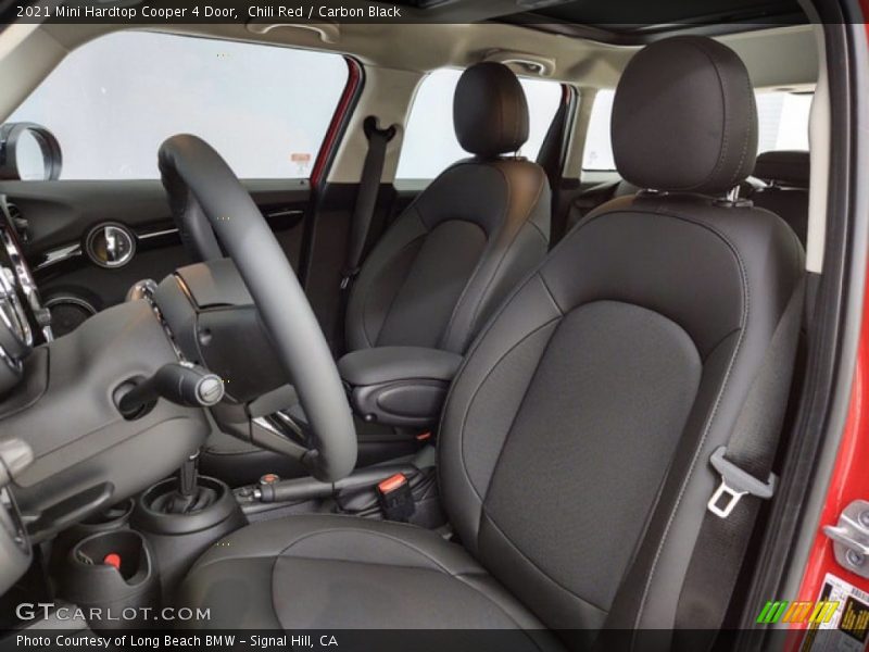 Front Seat of 2021 Hardtop Cooper 4 Door