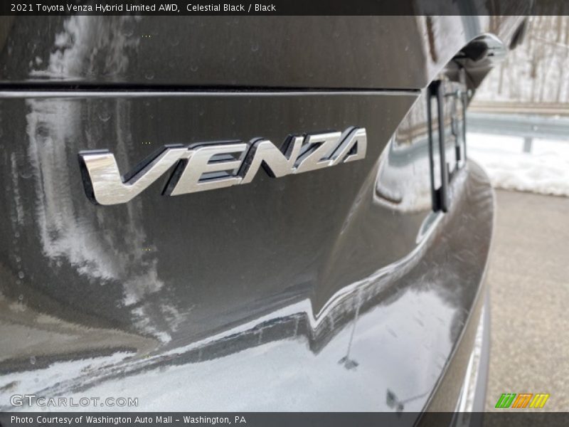 Celestial Black / Black 2021 Toyota Venza Hybrid Limited AWD