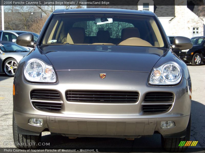 Jarama Beige Metallic / Havanna/Sand Beige 2006 Porsche Cayenne S