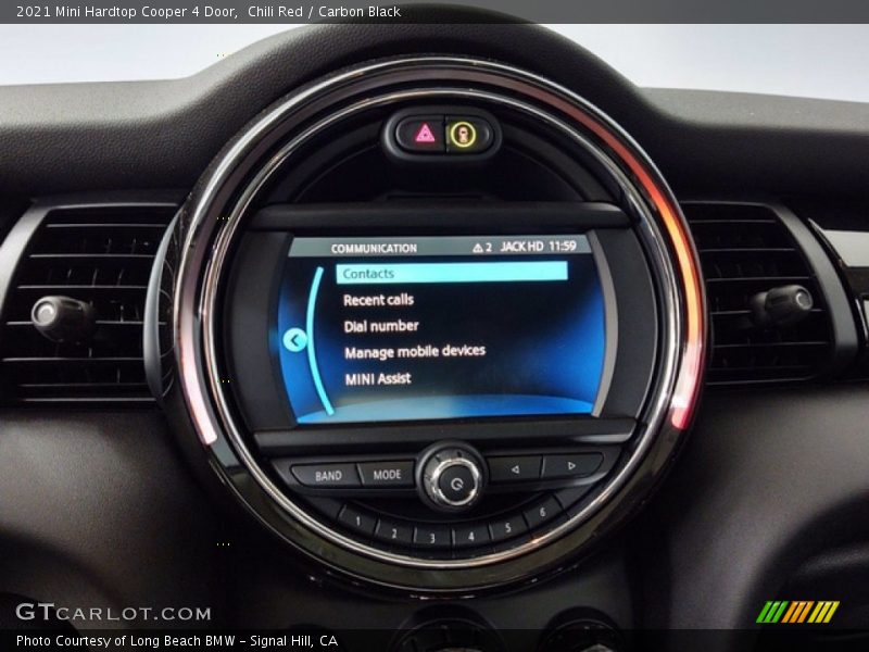 Chili Red / Carbon Black 2021 Mini Hardtop Cooper 4 Door