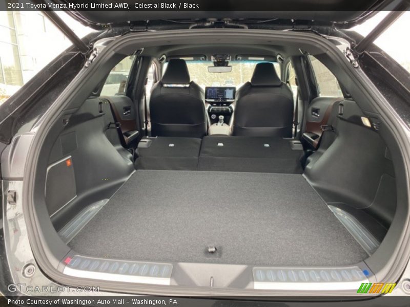 Celestial Black / Black 2021 Toyota Venza Hybrid Limited AWD