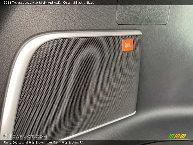Celestial Black / Black 2021 Toyota Venza Hybrid Limited AWD