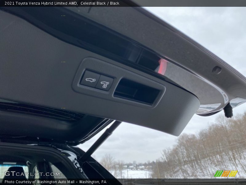 Celestial Black / Black 2021 Toyota Venza Hybrid Limited AWD
