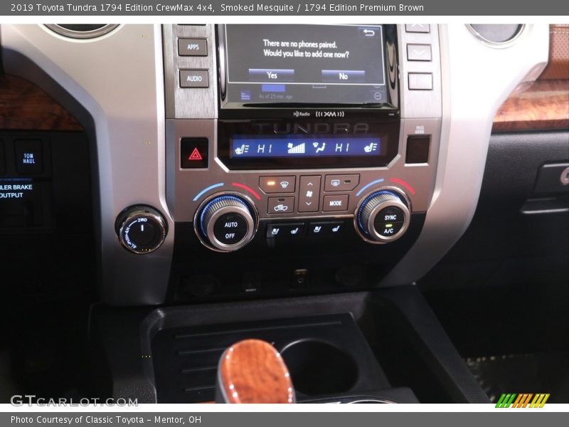 Smoked Mesquite / 1794 Edition Premium Brown 2019 Toyota Tundra 1794 Edition CrewMax 4x4