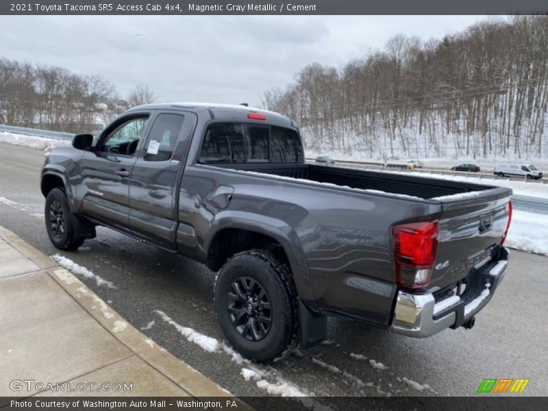 Magnetic Gray Metallic / Cement 2021 Toyota Tacoma SR5 Access Cab 4x4