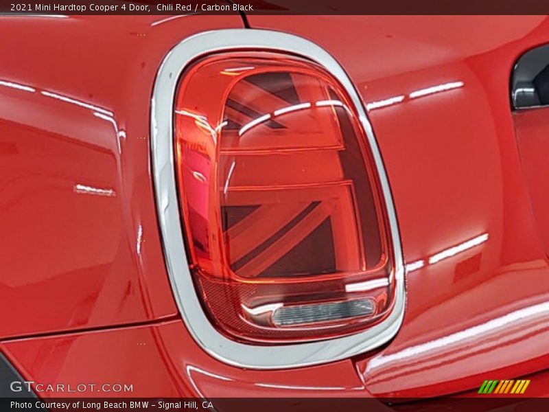 Chili Red / Carbon Black 2021 Mini Hardtop Cooper 4 Door