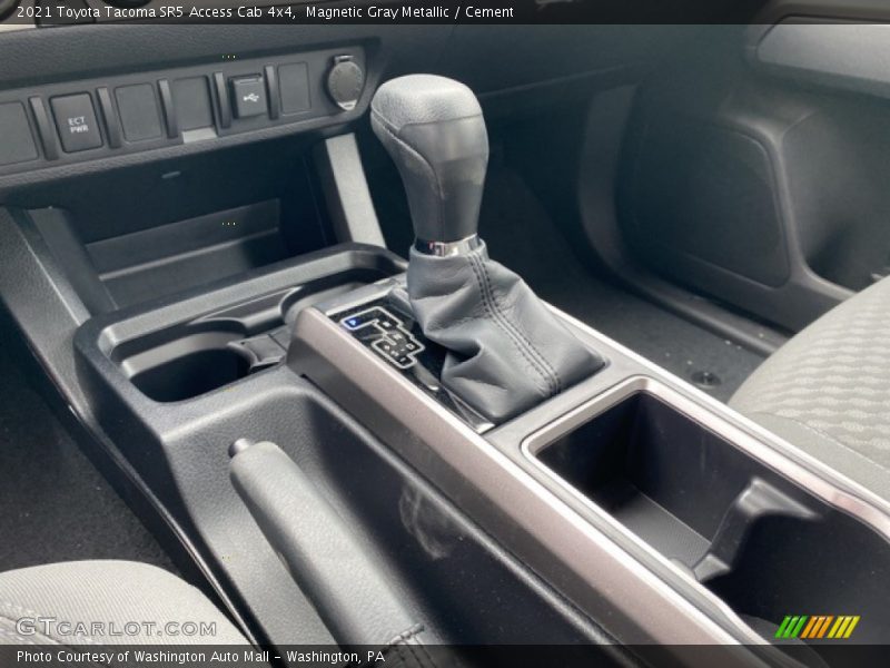Magnetic Gray Metallic / Cement 2021 Toyota Tacoma SR5 Access Cab 4x4