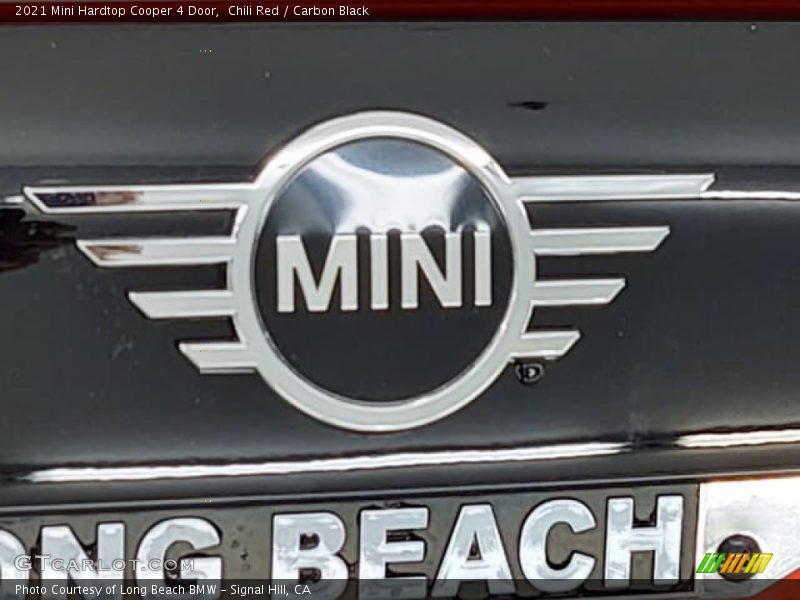 Chili Red / Carbon Black 2021 Mini Hardtop Cooper 4 Door