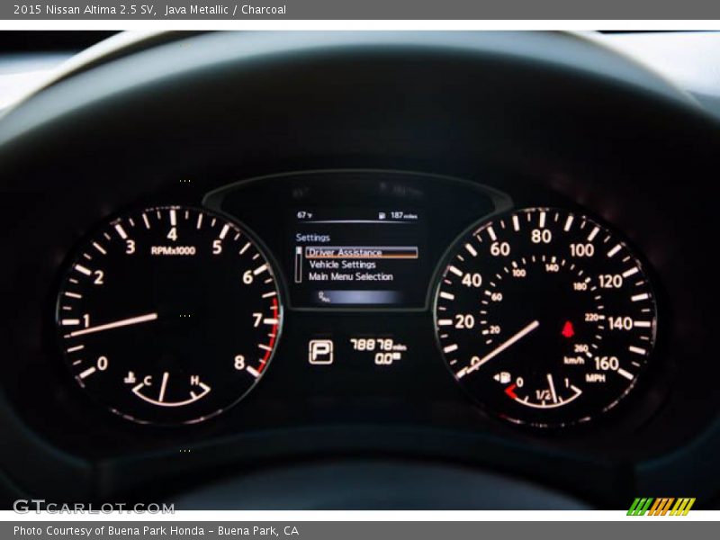 Java Metallic / Charcoal 2015 Nissan Altima 2.5 SV