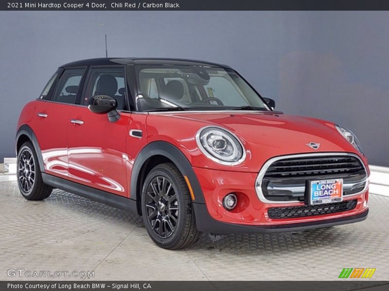 Front 3/4 View of 2021 Hardtop Cooper 4 Door