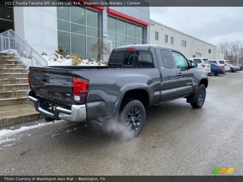 Magnetic Gray Metallic / Cement 2021 Toyota Tacoma SR5 Access Cab 4x4
