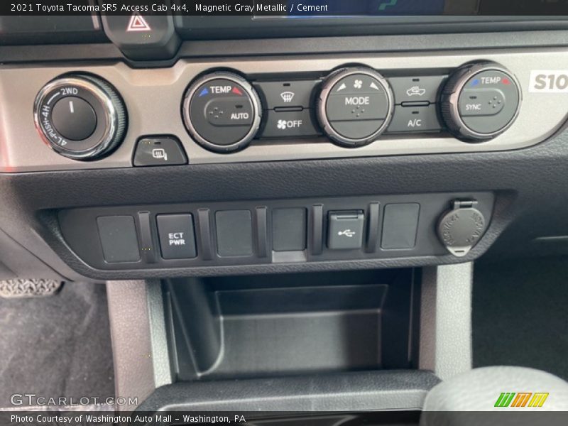 Magnetic Gray Metallic / Cement 2021 Toyota Tacoma SR5 Access Cab 4x4