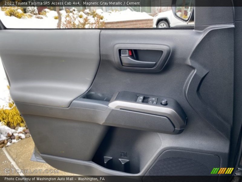 Magnetic Gray Metallic / Cement 2021 Toyota Tacoma SR5 Access Cab 4x4