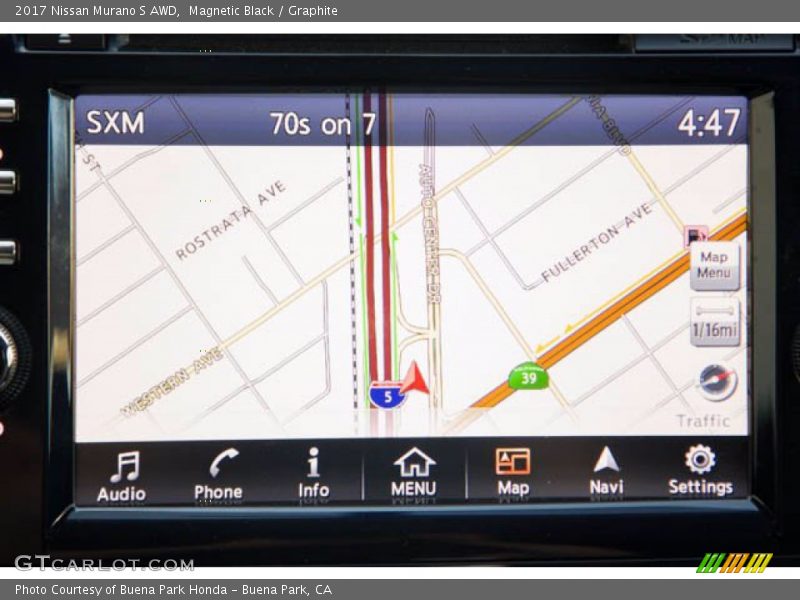 Magnetic Black / Graphite 2017 Nissan Murano S AWD