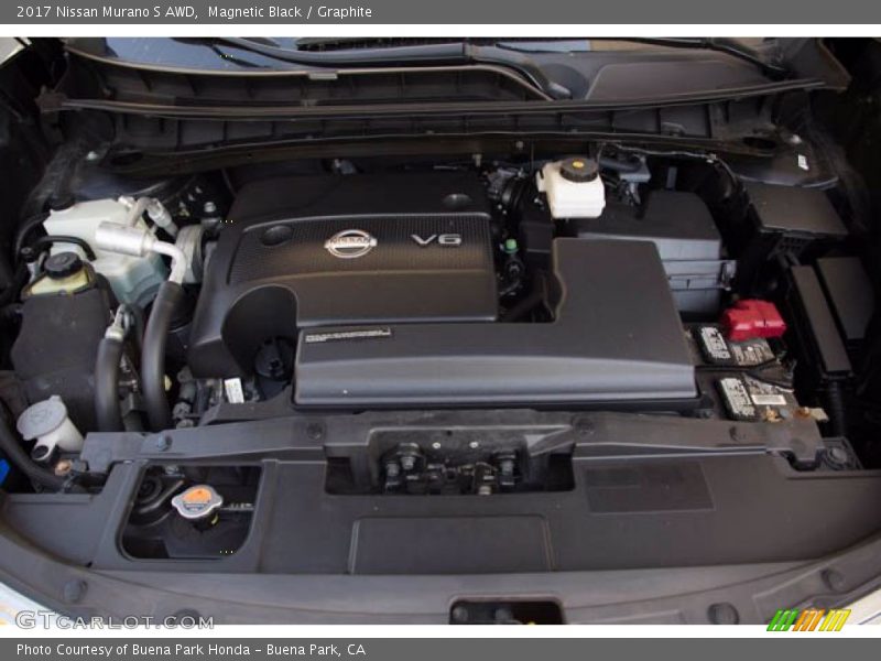 Magnetic Black / Graphite 2017 Nissan Murano S AWD