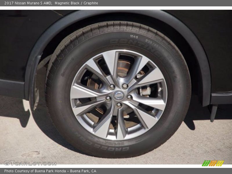 Magnetic Black / Graphite 2017 Nissan Murano S AWD