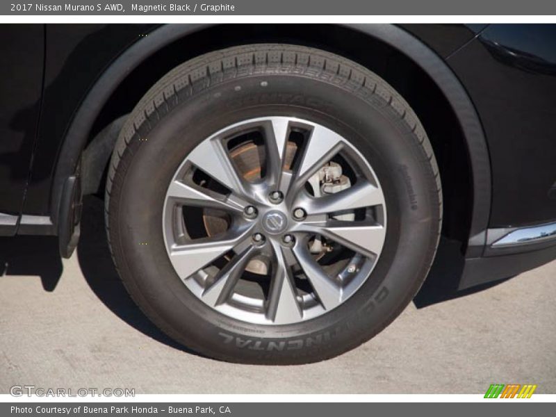 Magnetic Black / Graphite 2017 Nissan Murano S AWD