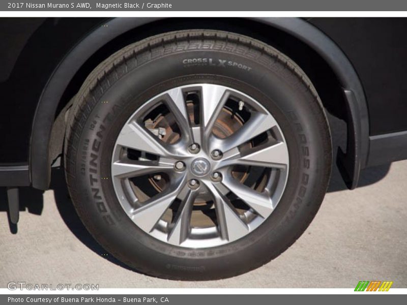 Magnetic Black / Graphite 2017 Nissan Murano S AWD