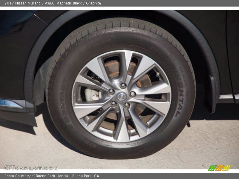 Magnetic Black / Graphite 2017 Nissan Murano S AWD
