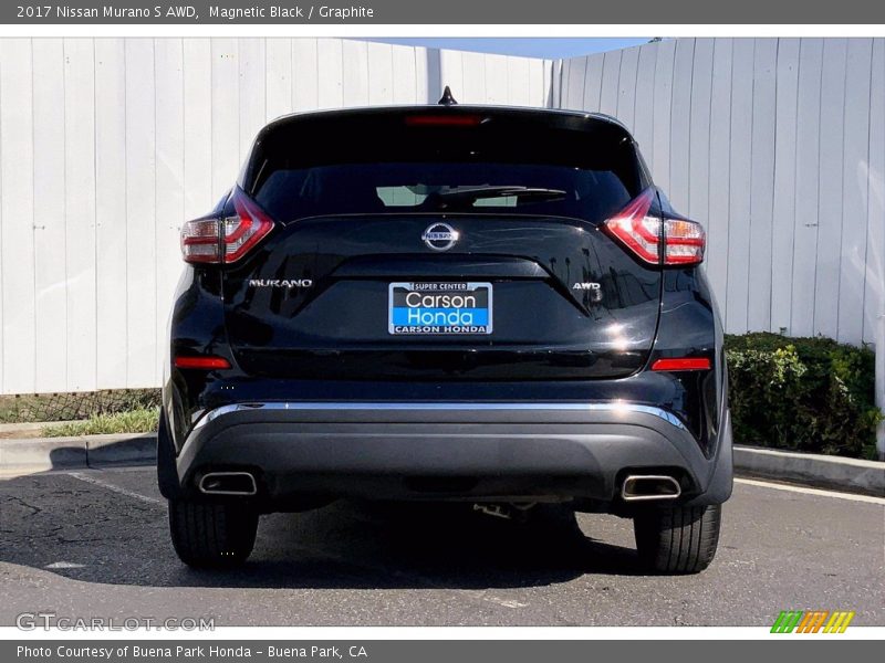Magnetic Black / Graphite 2017 Nissan Murano S AWD