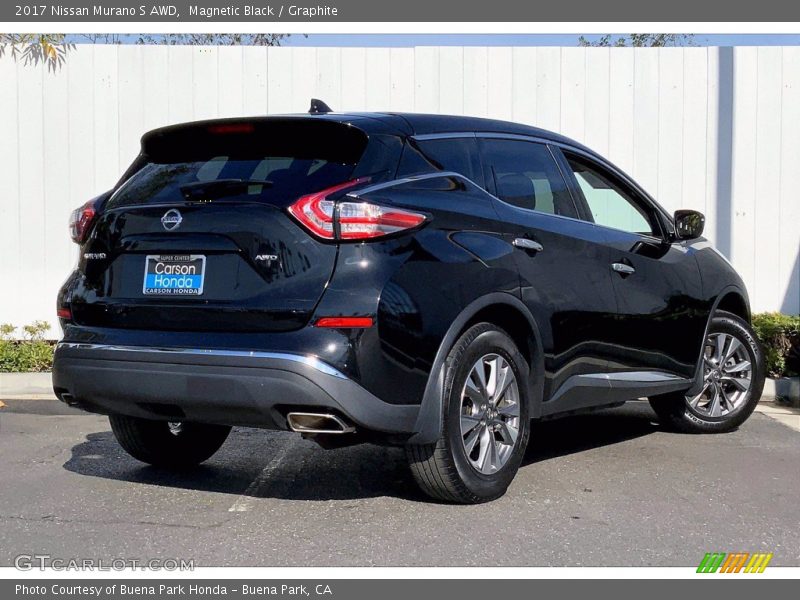 Magnetic Black / Graphite 2017 Nissan Murano S AWD