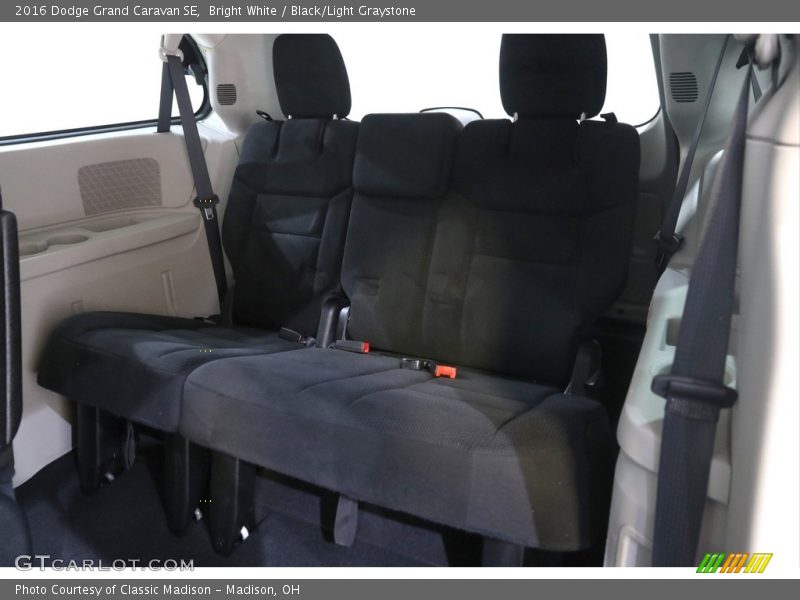 Bright White / Black/Light Graystone 2016 Dodge Grand Caravan SE