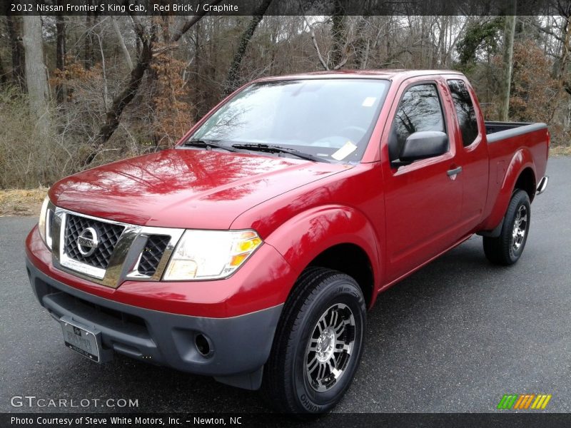 Red Brick / Graphite 2012 Nissan Frontier S King Cab