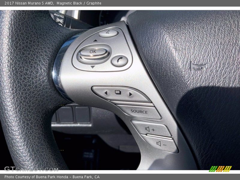 Magnetic Black / Graphite 2017 Nissan Murano S AWD