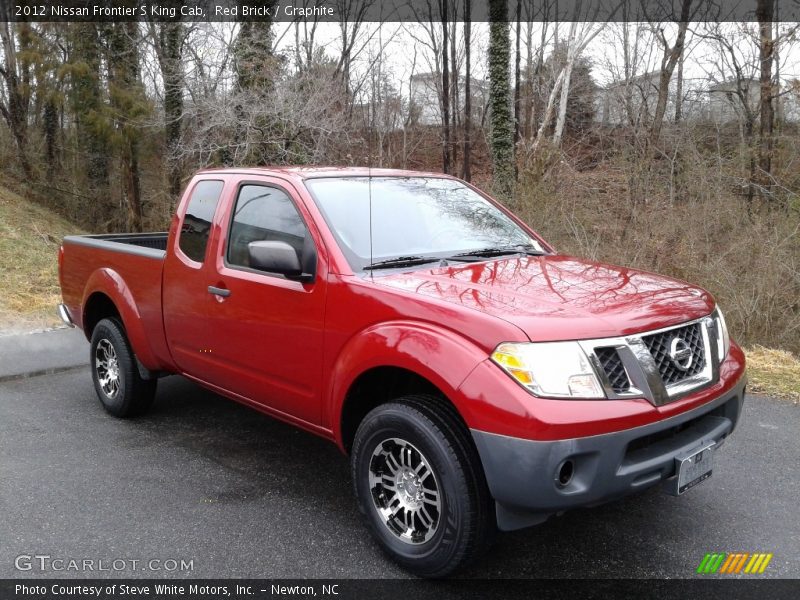 Red Brick / Graphite 2012 Nissan Frontier S King Cab